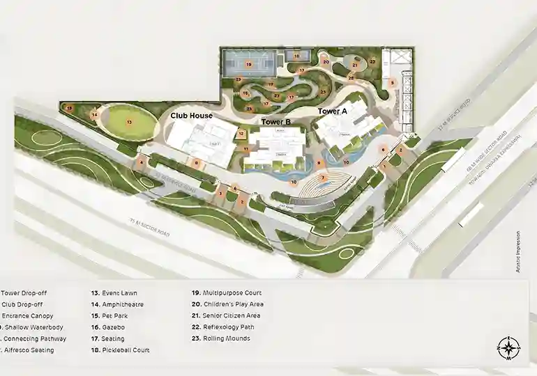 Adani The Marq Amenities