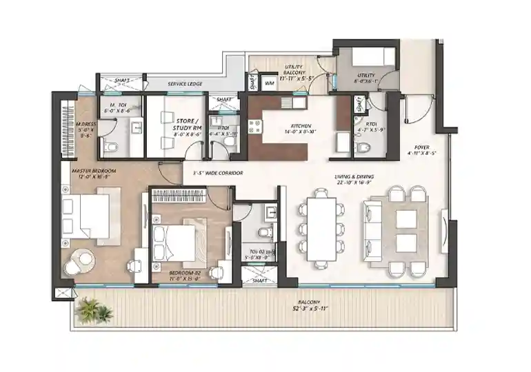 AIPL The Riviera Sector 103