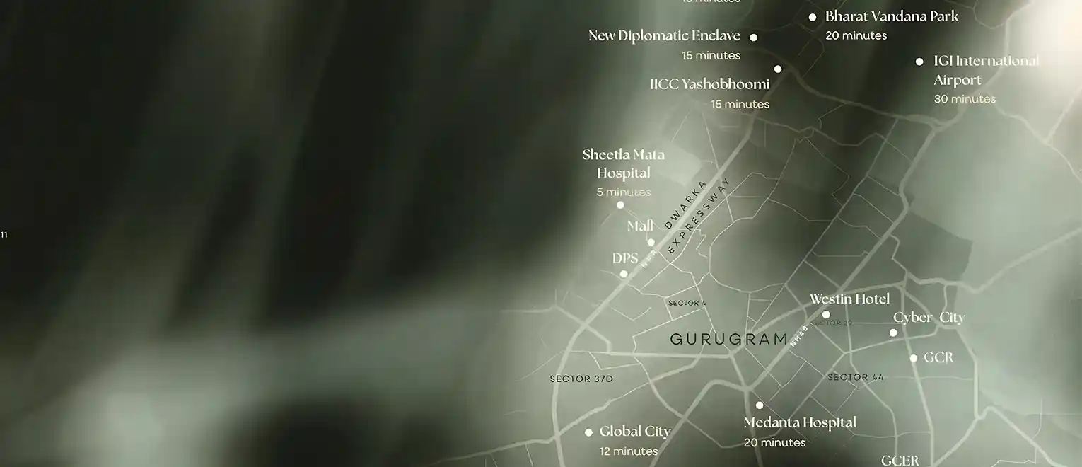 Bptp Verti Greens Location Map