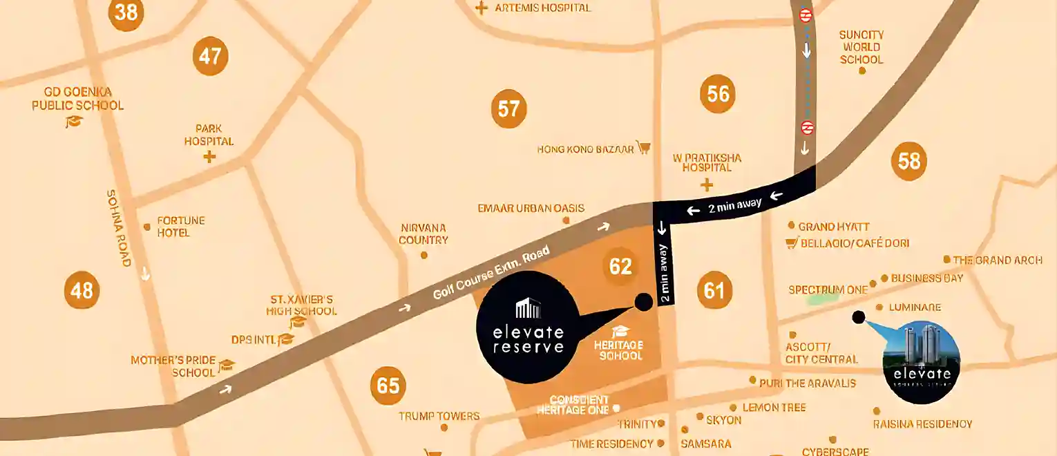 Elevate Reserve Sector 62