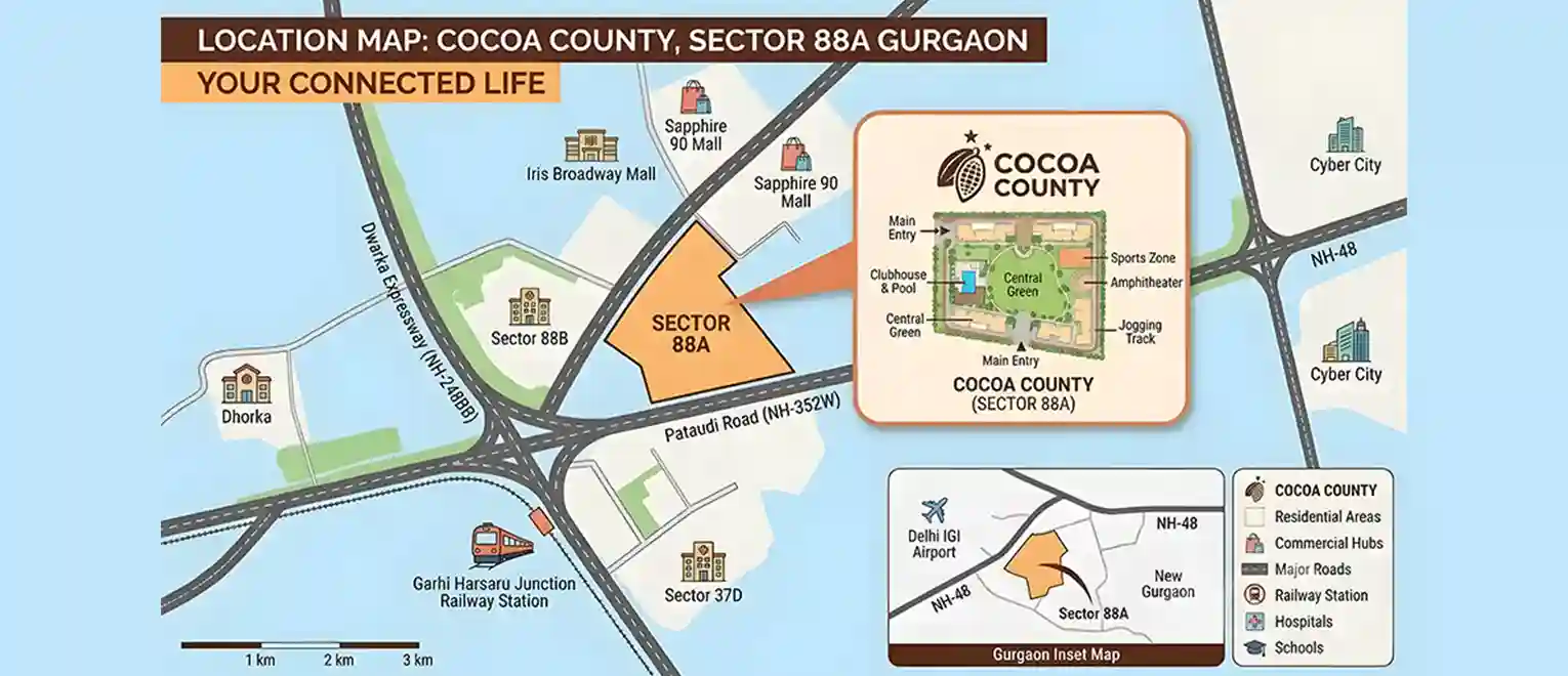 County Cocoa Sector 88a
