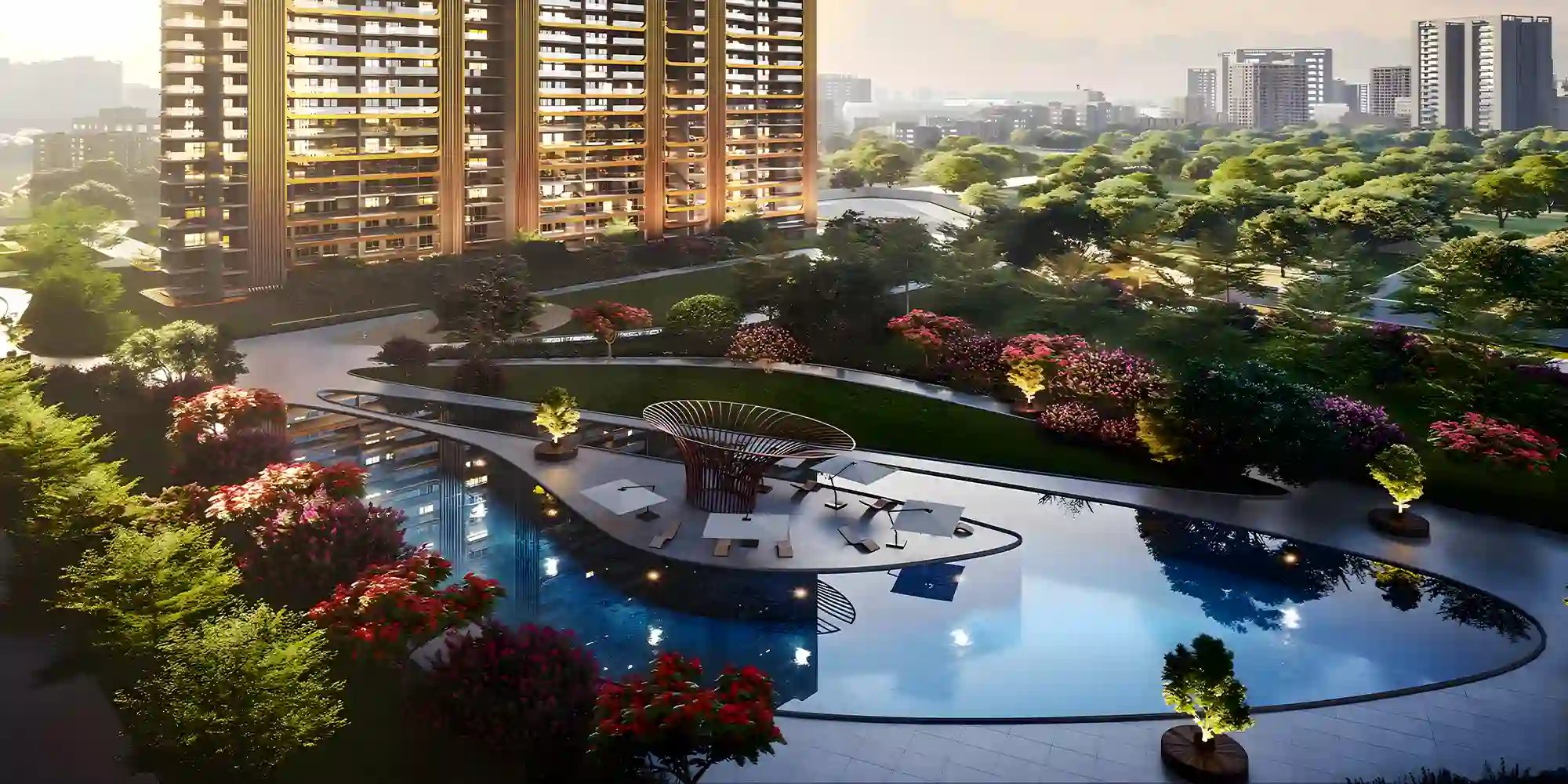 M3M Golf Hills Sample Flat