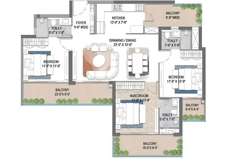 M3M Forestia West Gurgaon