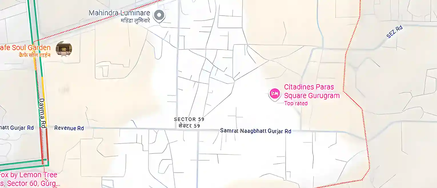 Max Estates Location Map