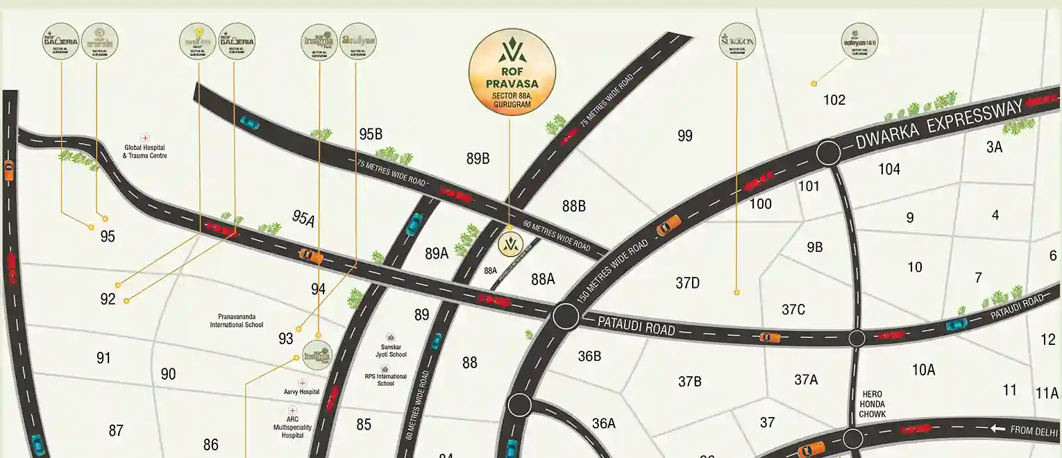 Sector 88A Gurgaon