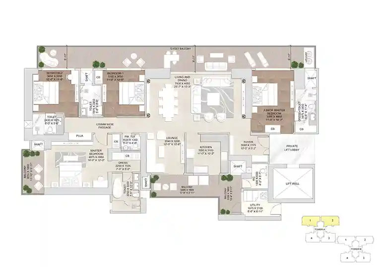 Signature Global Twin Tower DXP Gurgaon