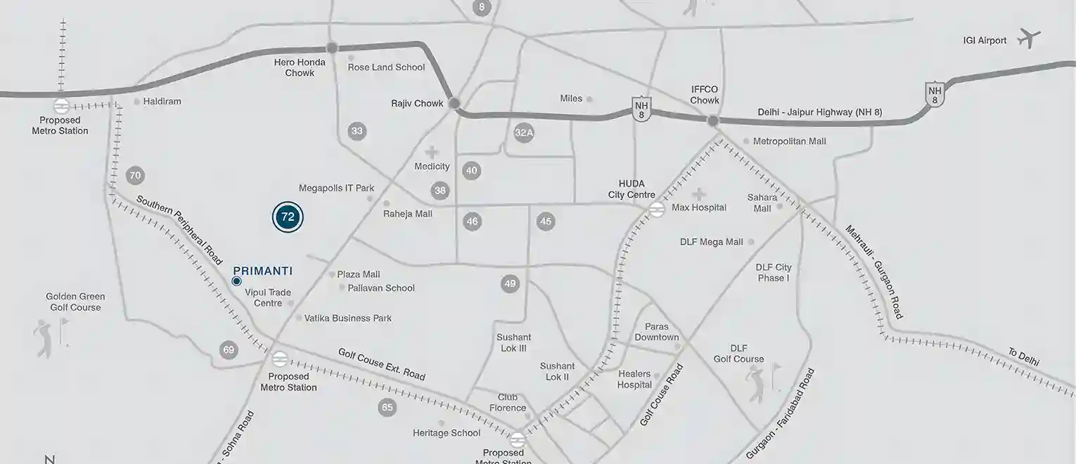 Tata Primanti Location